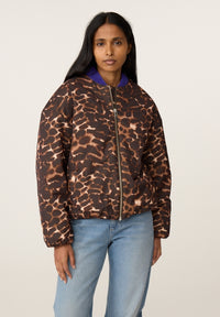 Hermi Coat | Leopard Print