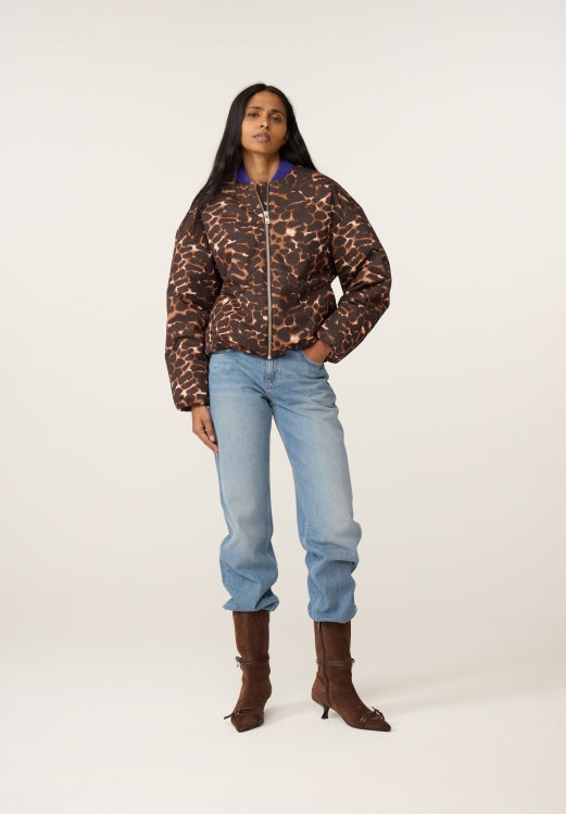 Hermi Coat | Leopard Print