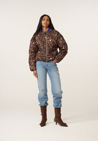 Hermi Coat | Leopard Print