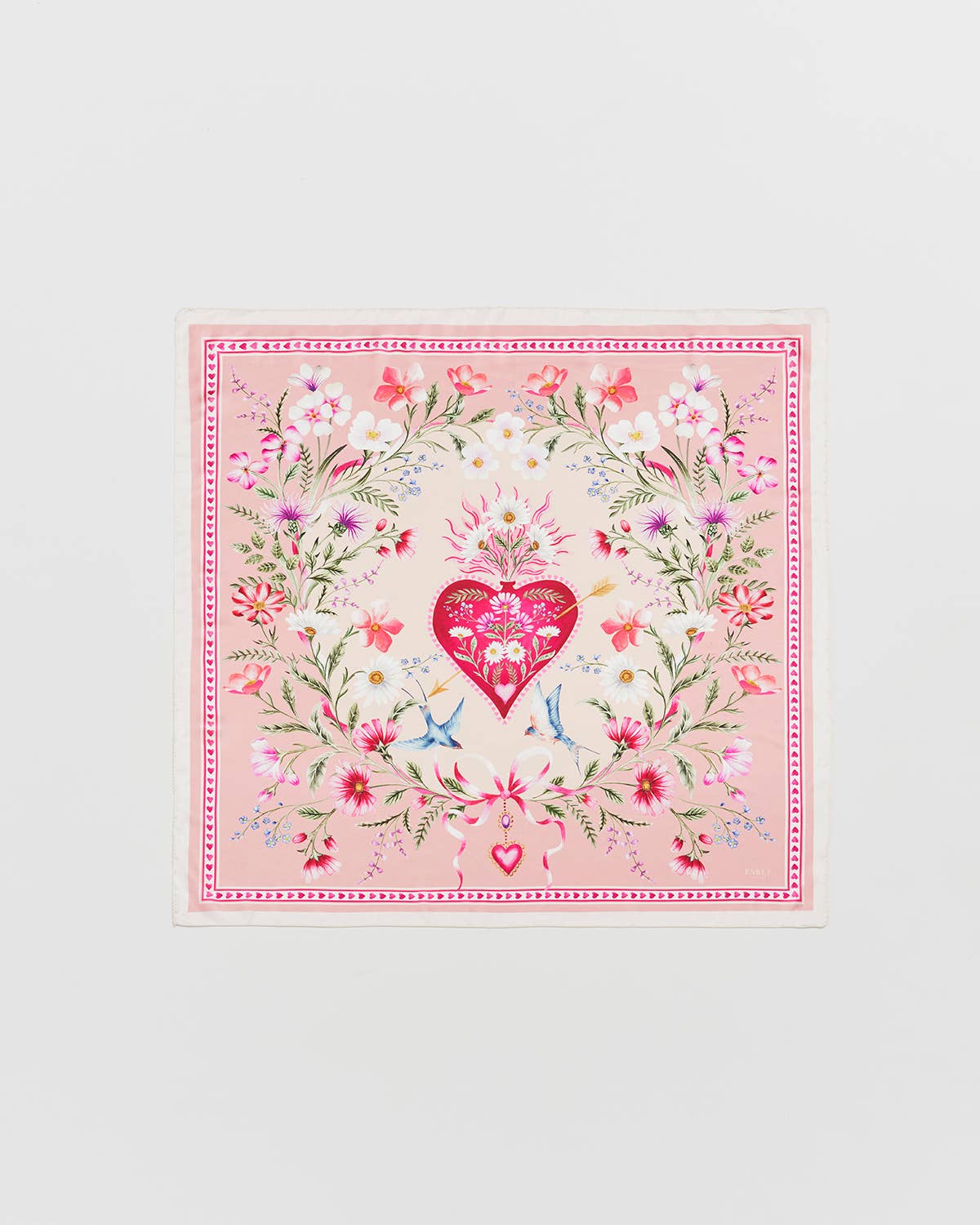 Penelope Pink Square Scarf