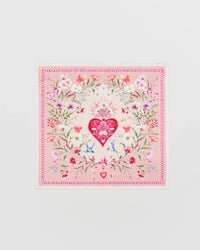 Penelope Pink Square Scarf