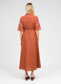 Osmina Dress | Caramel