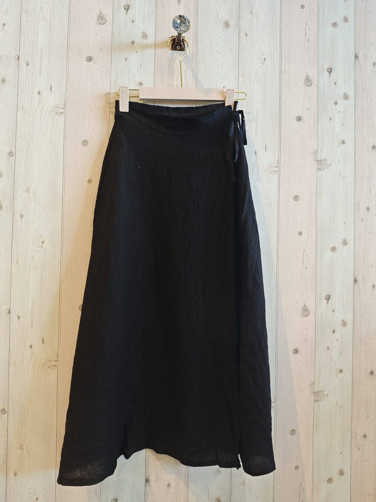Linen Wrap Skirt