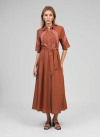 Osmina Dress | Caramel