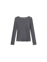 Basic Long-Sleeve Layering Top | Crew Neck