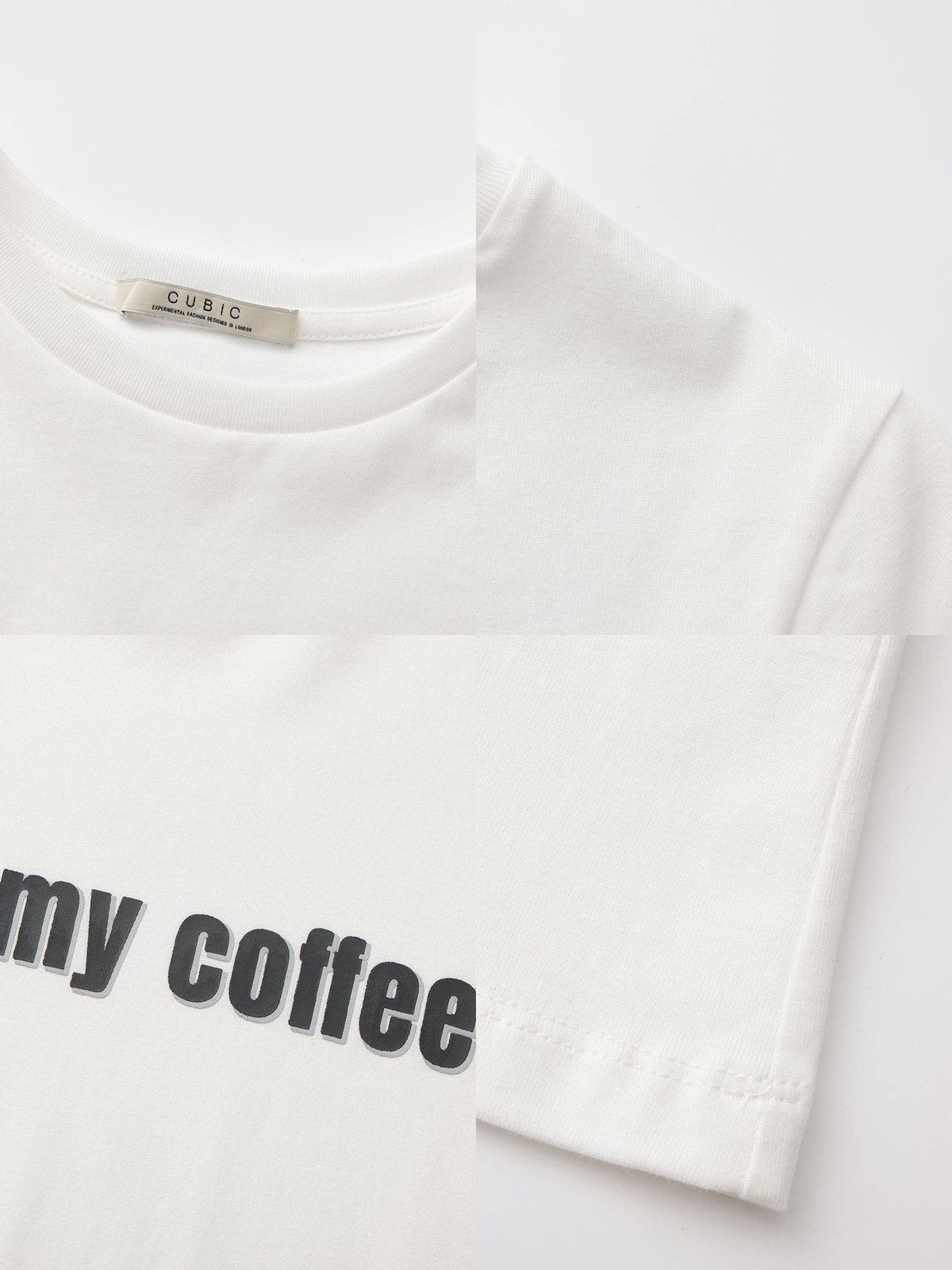CUBIC 'need my coffee' T-Shirt