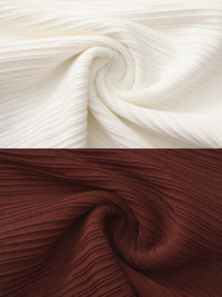 Sculpted Textured Fitted Knit Top