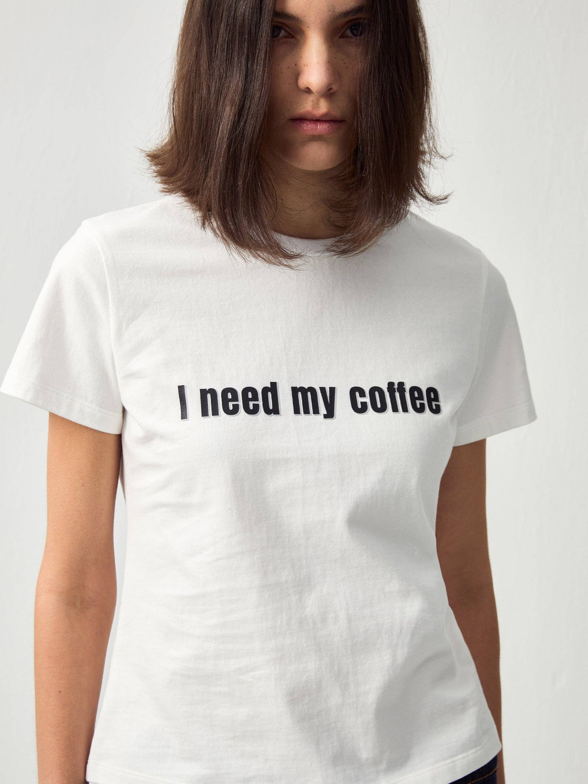 CUBIC 'need my coffee' T-Shirt