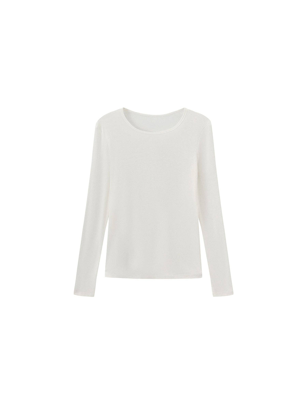 Basic Long-Sleeve Layering Top | Crew Neck