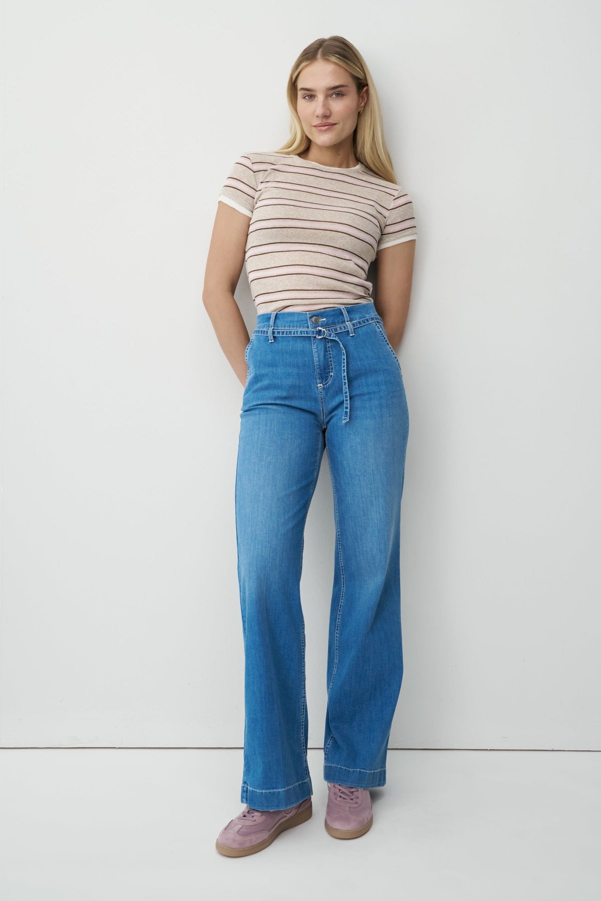 Mila Wide Fit Jeans | Summer Blue
