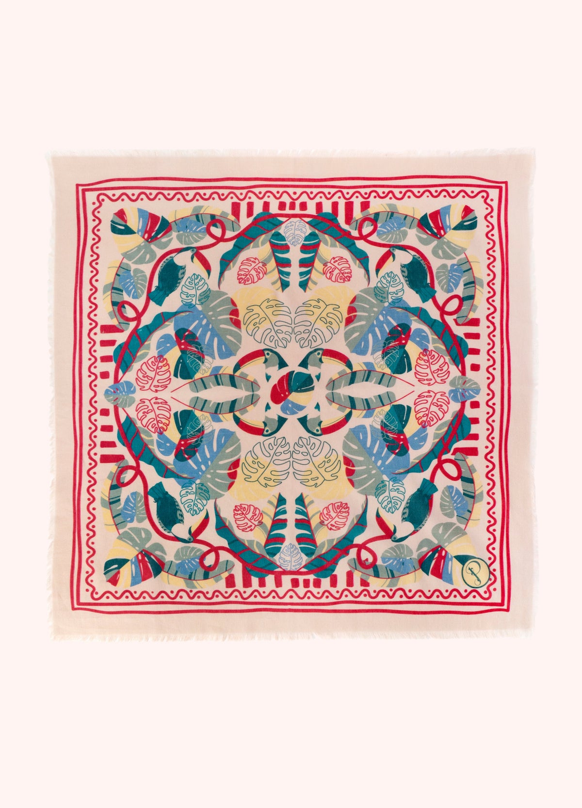 Tropical Toucan Cotton Bandana