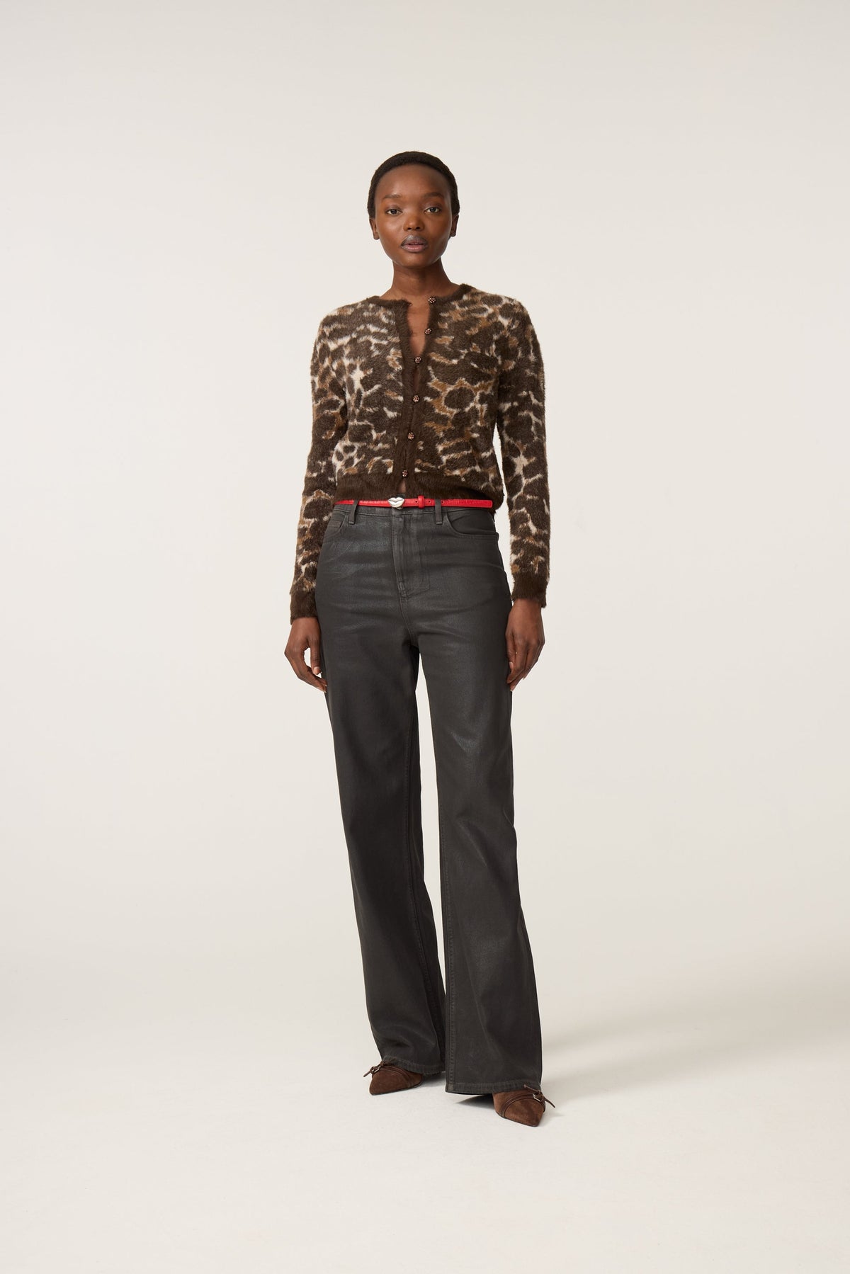 Henry Cardigan | Leopard