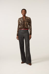 Henry Cardigan | Leopard