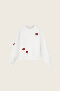 Terry Kiss Sweater | Cosy White