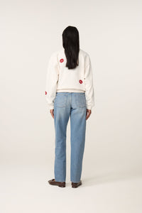 Terry Kiss Sweater | Cosy White