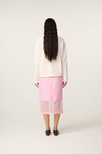 Phileine Rose Long Sleeve T-Shirt | Cosy White