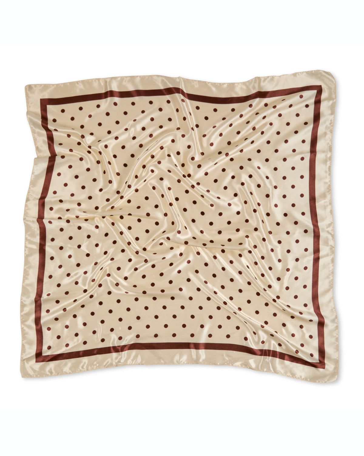 Wren Scarf | Small Spot | Butter