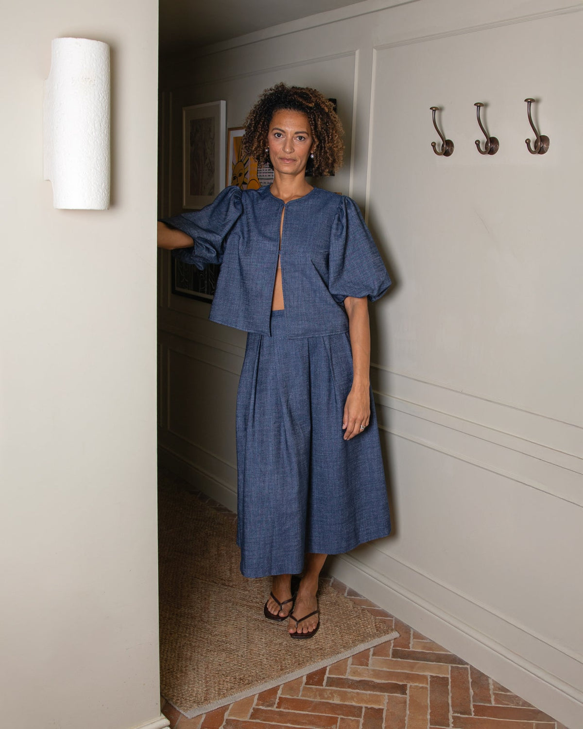 Gloria Skirt | Dark Denim