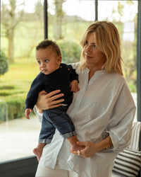 Scarlett Stripe Shirt | Blue