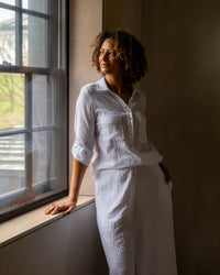 Zoe Shirt | White