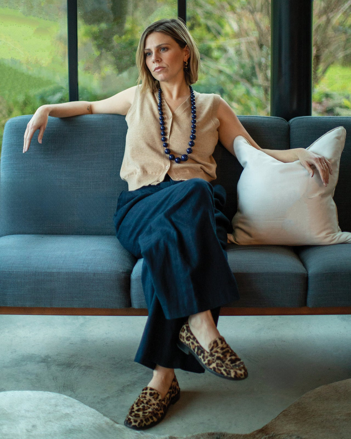 Jasmine Trouser | Navy