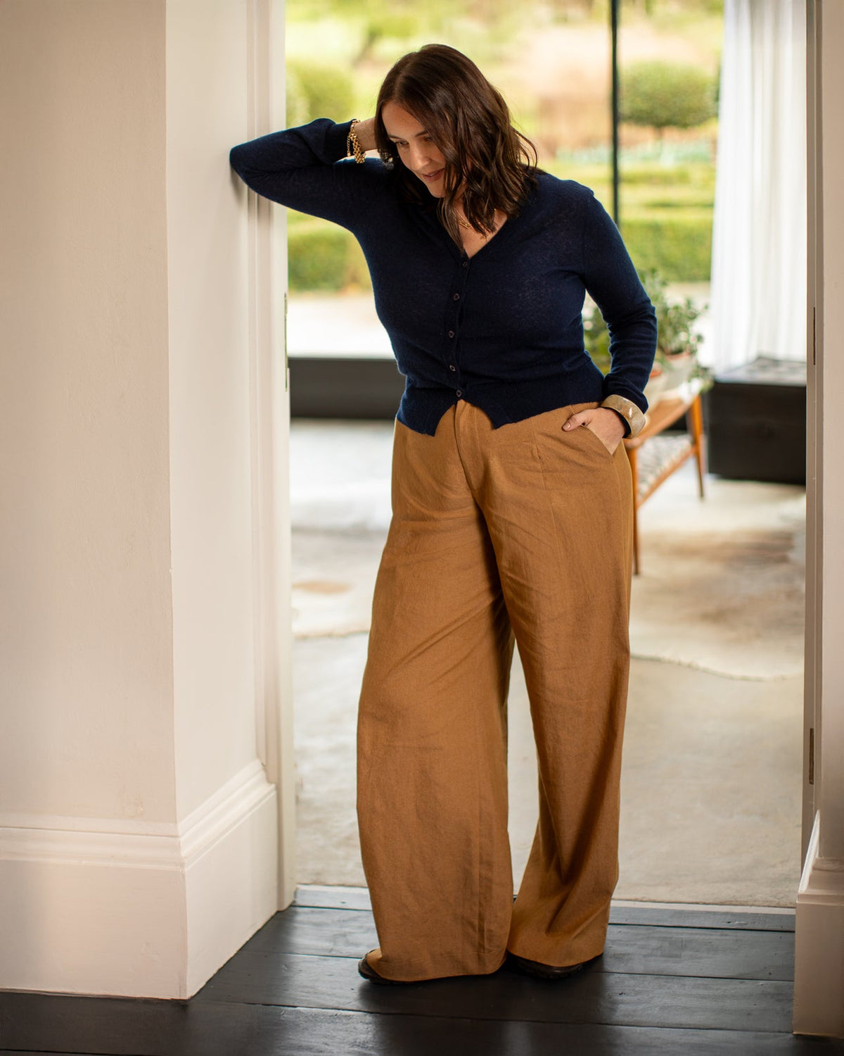 Estelle Cardigan | Navy Blue