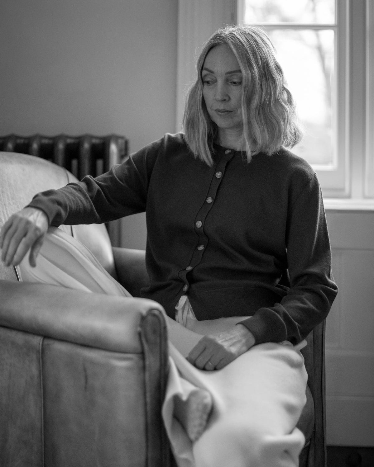 Caroline Cardigan | Light Stone