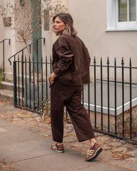 Kelly Trouser | Warm Chocolate