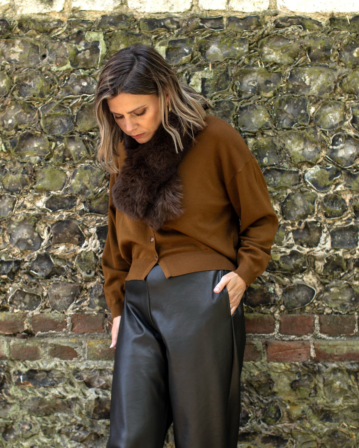 Faith Scarf | Dark Chocolate