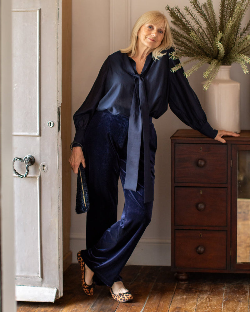 Frances Shirt | Navy