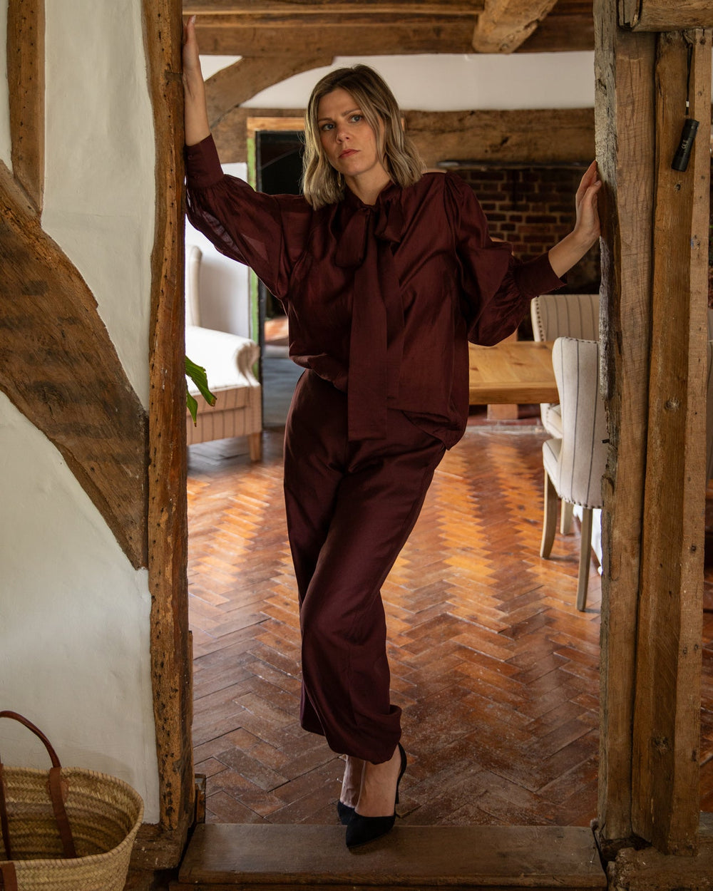 Frances Shirt | Merlot