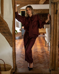 Frances Shirt | Merlot