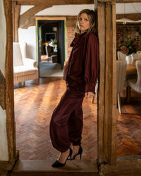 Frances Shirt | Merlot
