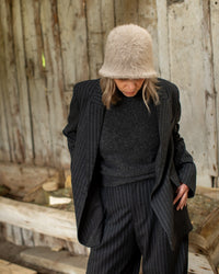 Sasha Fluffy Hat | Mouse
