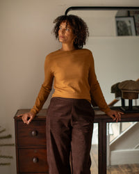 Jade Jumper | Old Gold