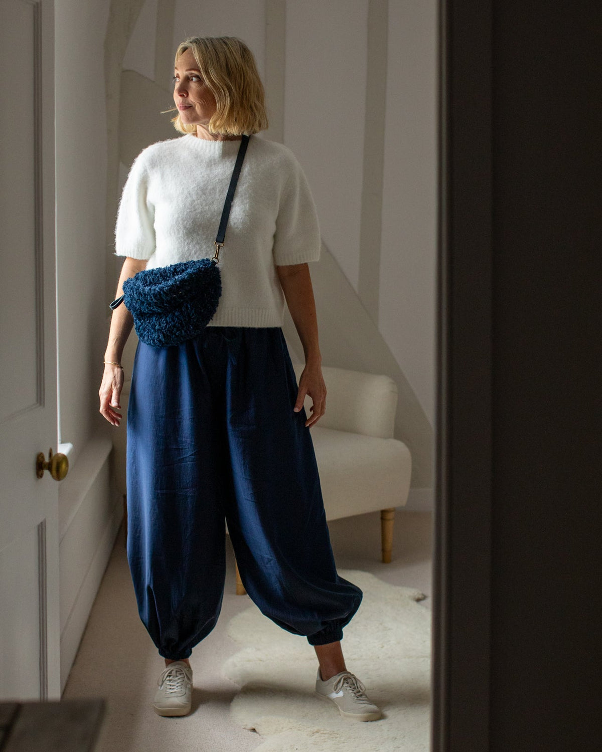 Tiffany Trousers | Navy