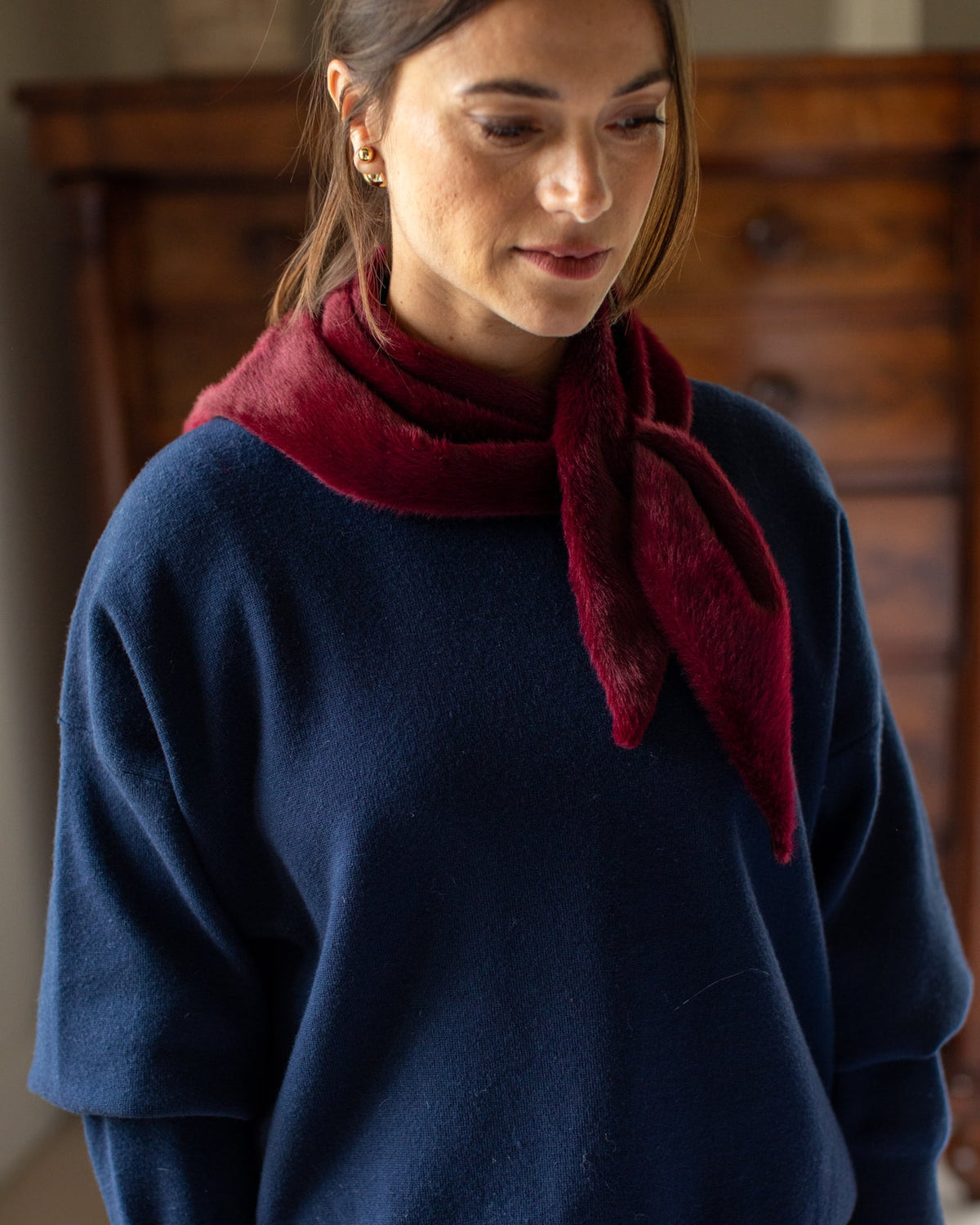 Nova Scarf | Merlot
