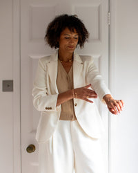 Lou Blazer | Ivory