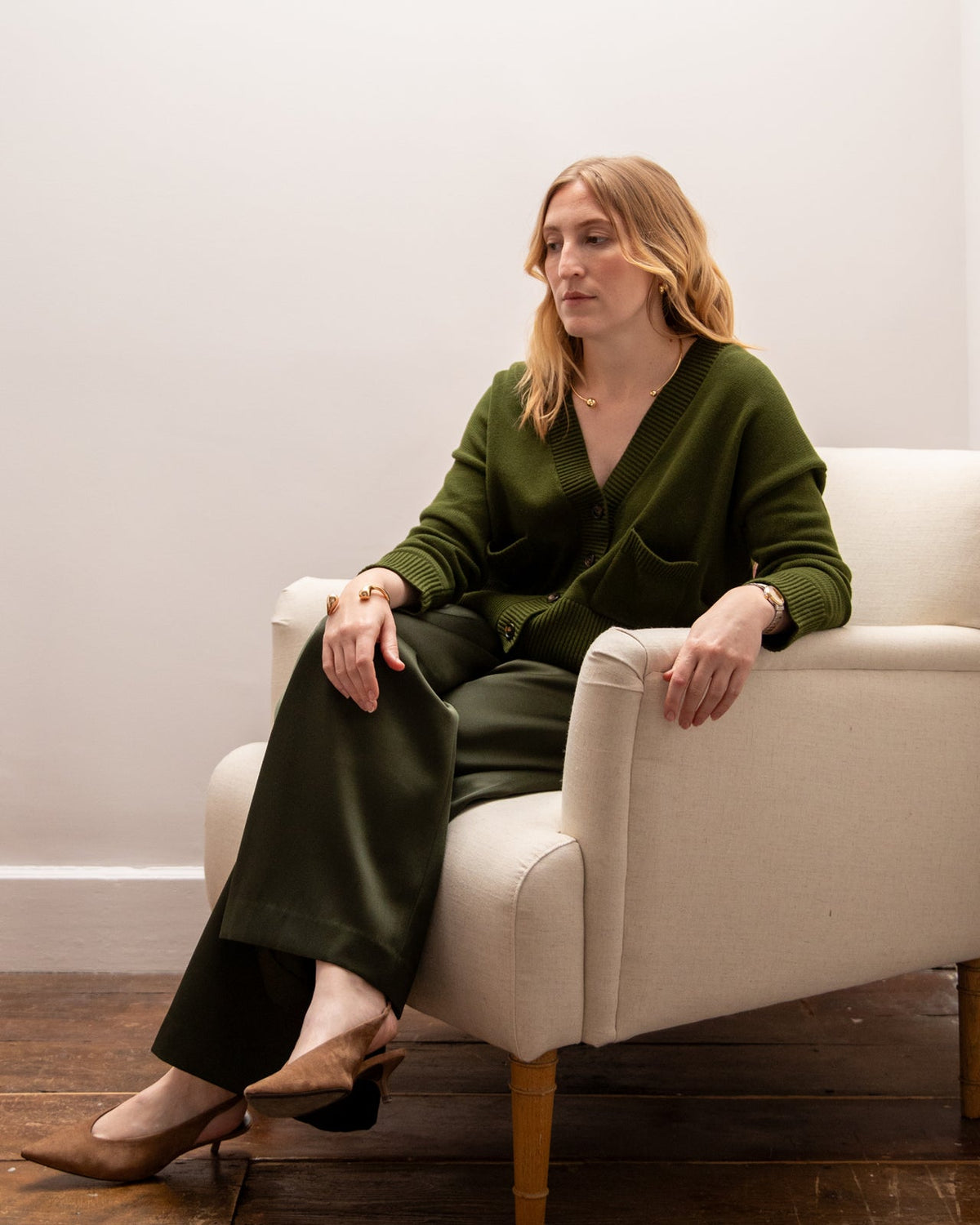 Andrea Cardigan | Green