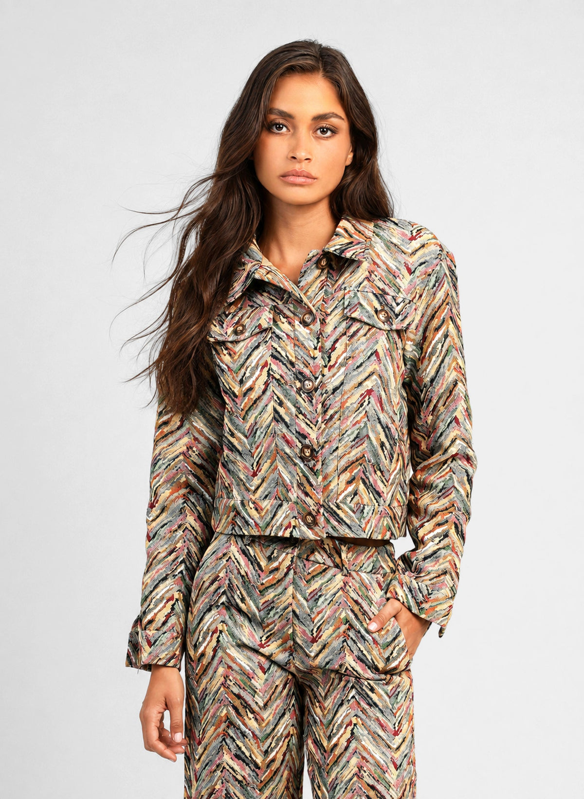 Halina Jacket | Multi