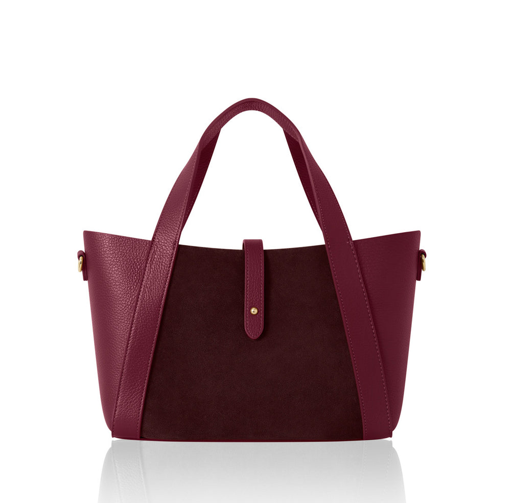 Leather and Suede Bag