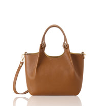 Leather Fold Tote Bag