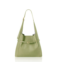 Leather Hobo Style Shoulder Bag
