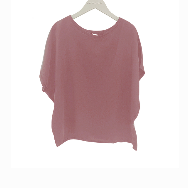 Satin T-Shirt | Rose Pink