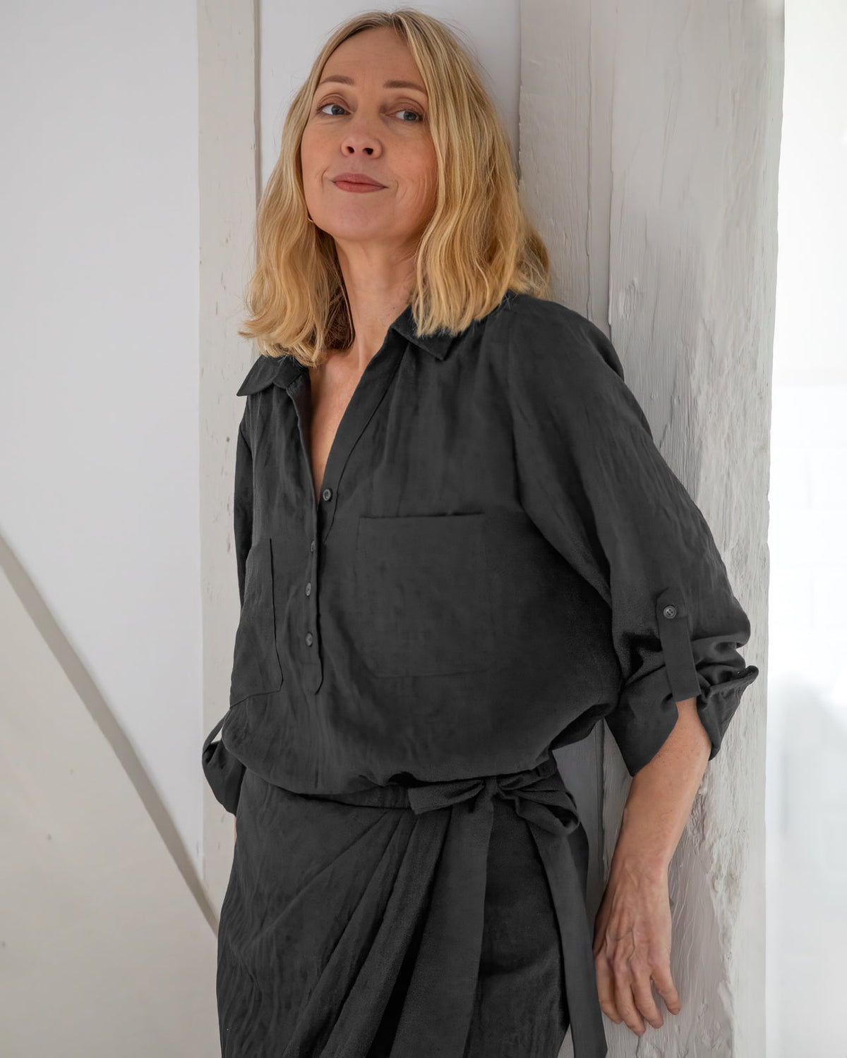 Chloe Skirt | Nearly Black