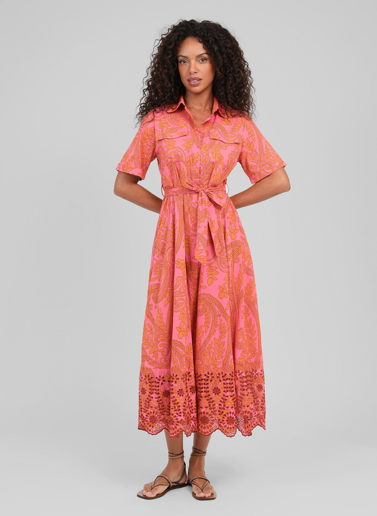 Olaviane Dress | Rose