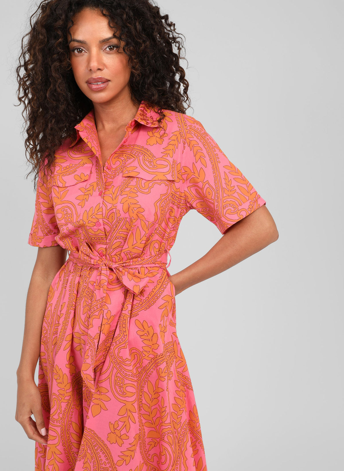 Olaviane Dress | Rose