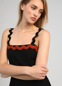 Ovalentin Dress | Black