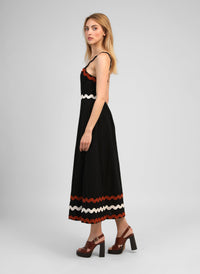 Ovalentin Dress | Black