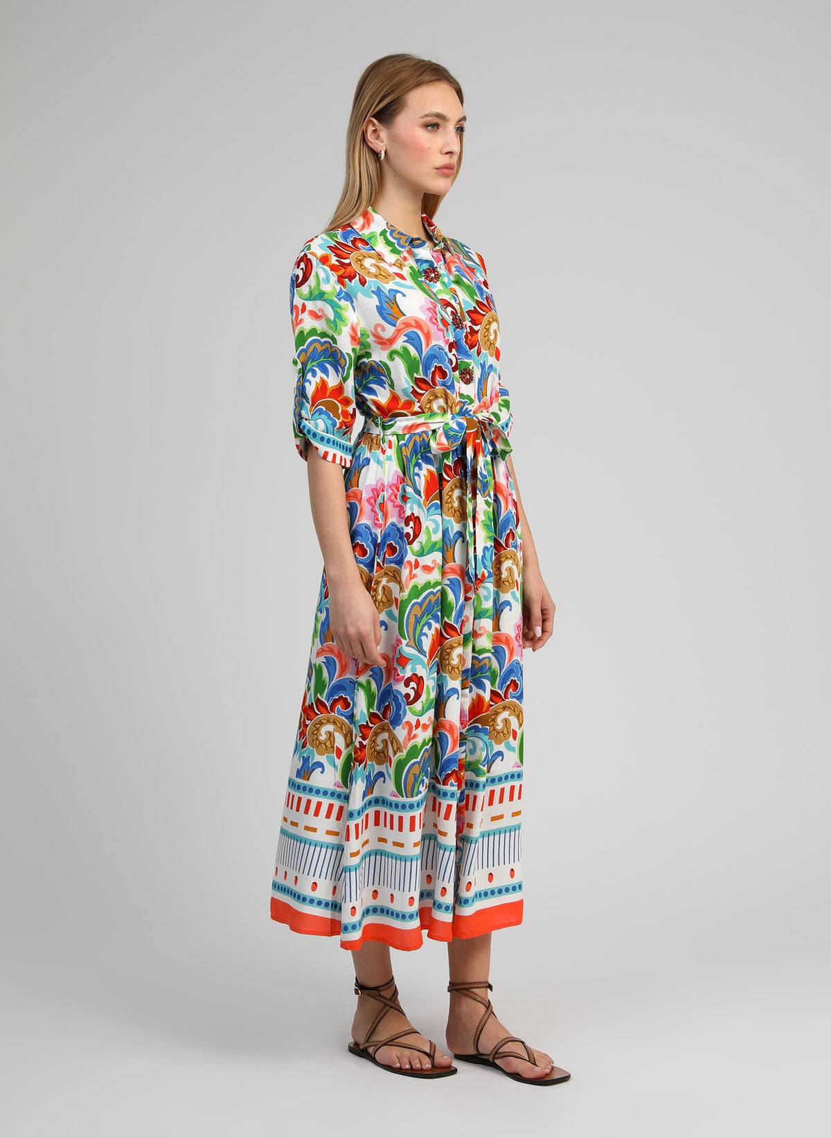 Ovintala Print Dress | Multi